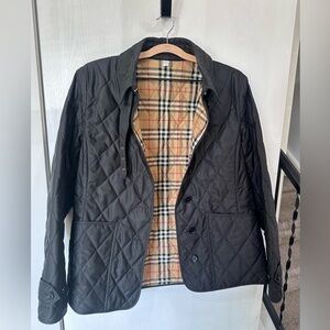 Burberry quilted jacket